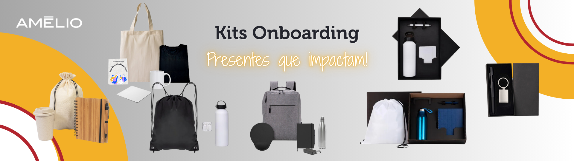 Banner Kits Boas vindas