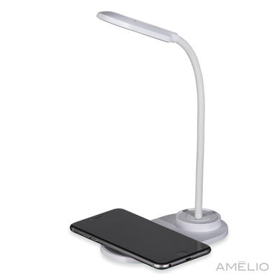 Luminária Led de Mesa - Carregador Wireless