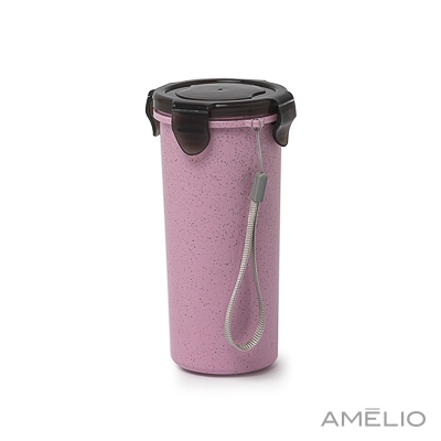 Kit Copo e Marmita Fibra de Bambu