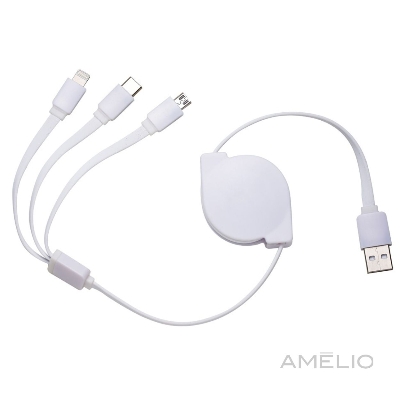 Cabo USB Retrátil