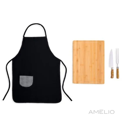 Conj. Para churrasco premium - 4 pçs