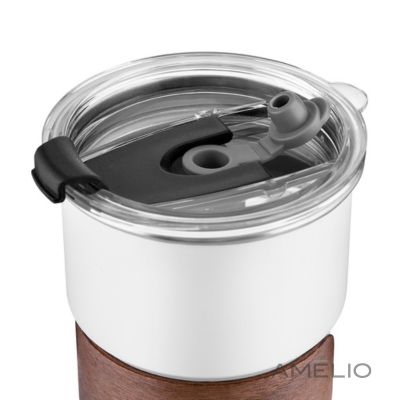 Copo em inox com canudo
