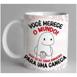 caneca de acrílico personalizada Rio de Janeiro